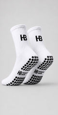 HB GRIP SOCK - WHITE